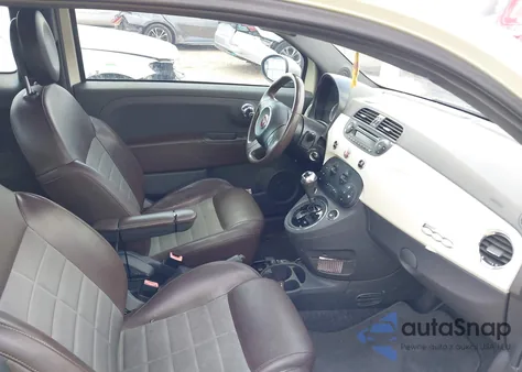 2012 Fiat 500 Sport из США, поврежденный, VIN 3C3CFFBR7CT366611